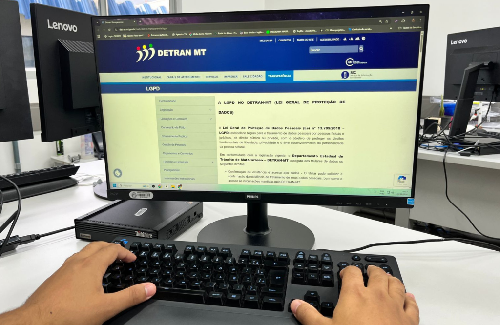 MT – Detran avança na adequação à Lei Geral de Proteção de Dados
