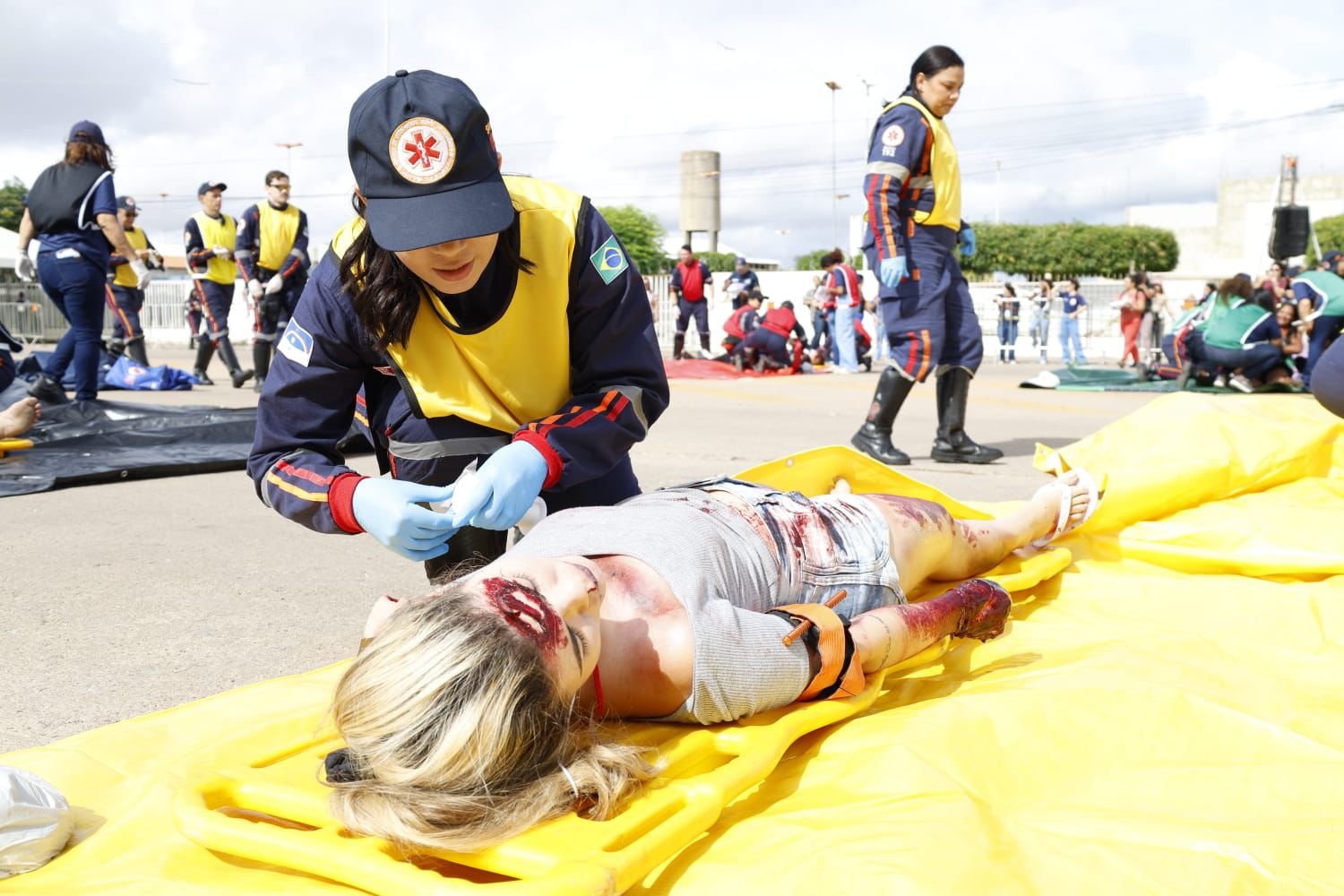 PE – Simulado de acidente com muitas vítimas mobiliza equipes de saúde em Petrolina