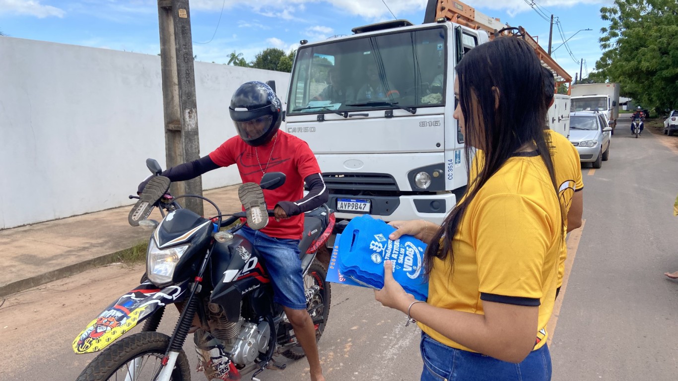 PA – Maio Amarelo 2026: SMT realiza blitz educativa e reforça conscientização para um trânsito mais seguro em Santarém