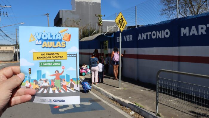 SP – SUZANO – Transporte promove educação para o trânsito durante volta às aulas