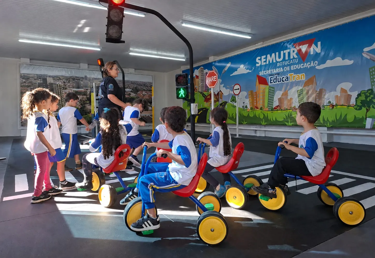 SP – BOTUCATU – Projeto Educatran retoma atividades na Escola Pública de Trânsito