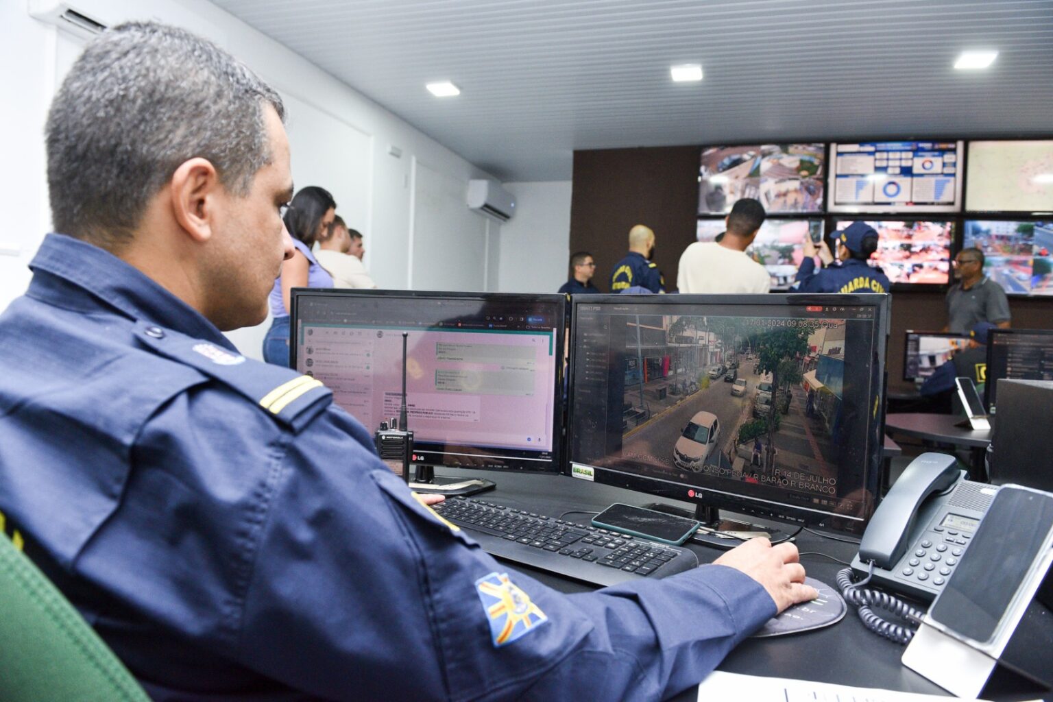 MT – CAMPO GRANDE – Novas câmeras de vídeo ampliam segurança na capital
