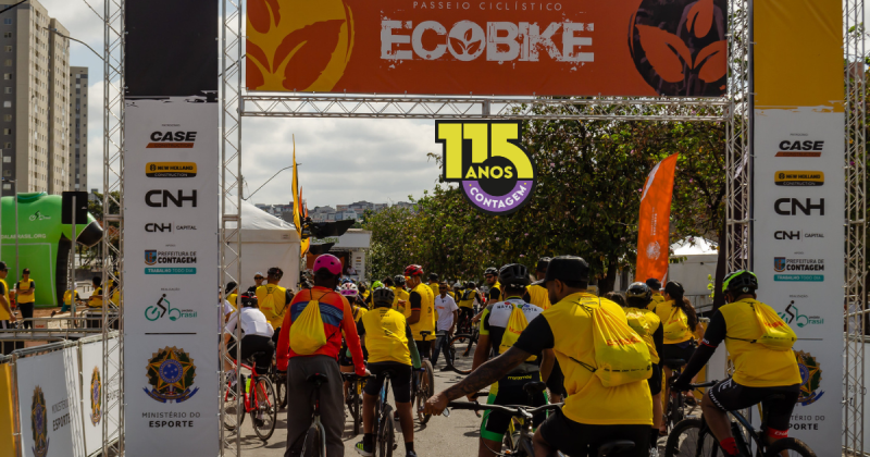 MG – Passeio Ciclístico EcoBike reúne esporte, lazer e sustentabilidade em Contagem