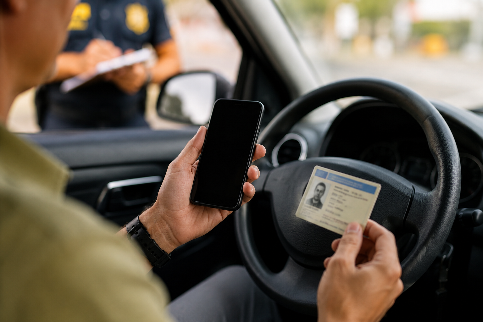 CNH sem papel e celular sem bateria: o que acontece durante uma blitz?