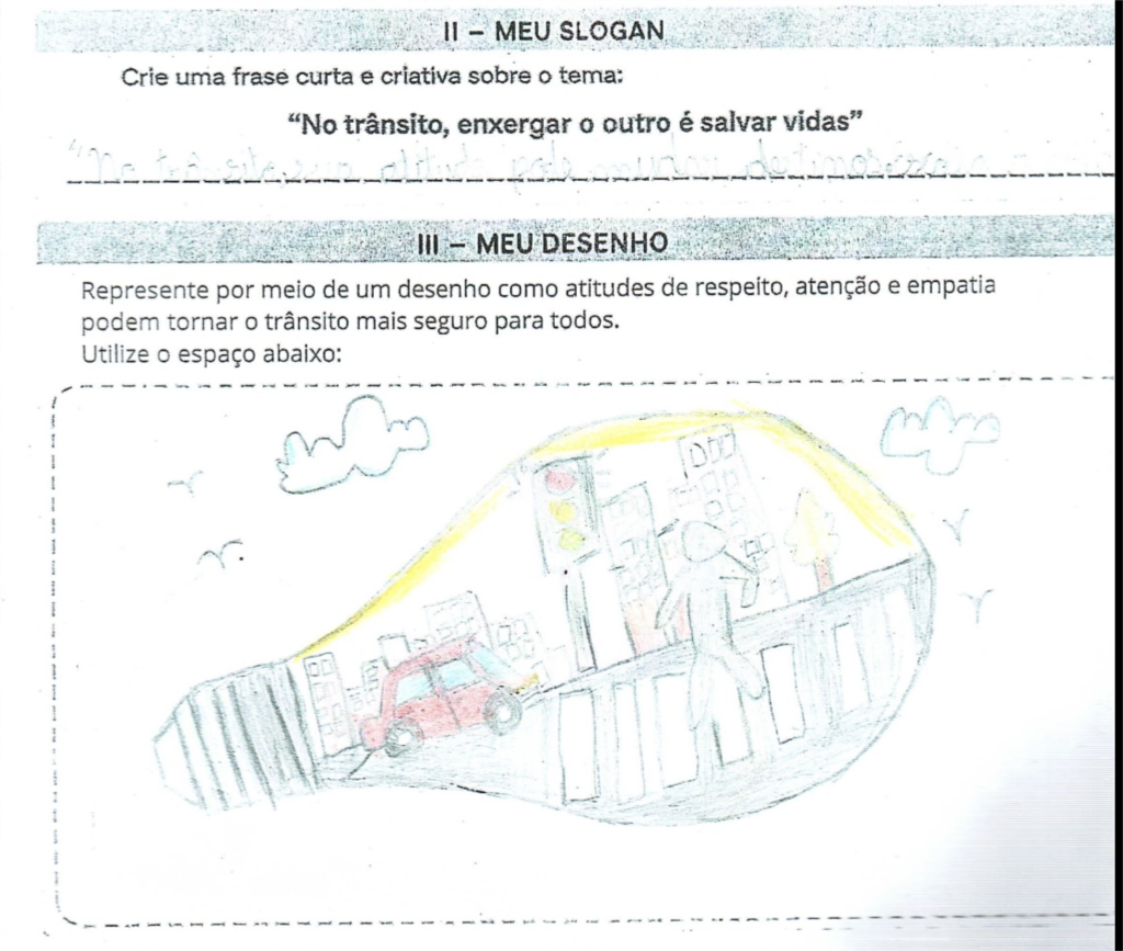 MG – TIMÓTEO – No trânsito, enxergar o outro é salvar vidas: alunos mostram o poder da educação
