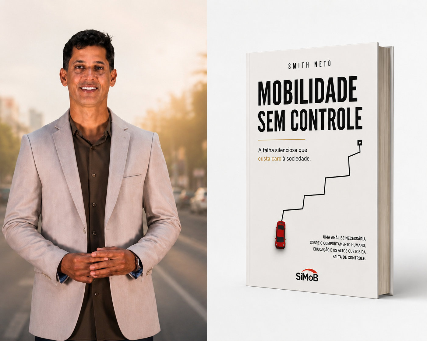 Smith Neto lança livro sobre mobilidade urbana e segurança viária em noite prestigiada por amigos e autoridades.