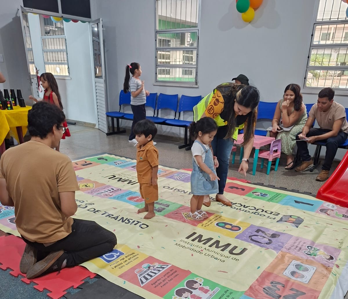 AM – Prefeitura de Manaus orienta crianças sobre segurança no trânsito na zona Leste