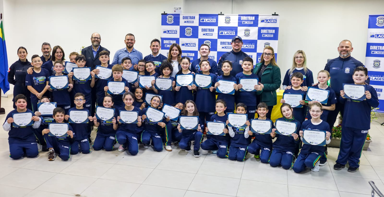 SC – Orgulho para o futuro: primeira turma do Diretran Educa+ forma crianças que já aprendem a salvar vidas no trânsito